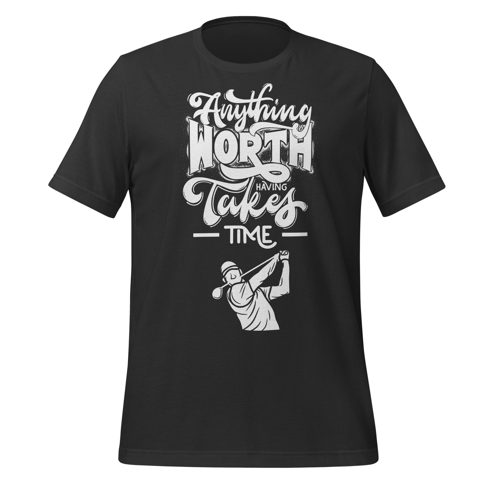 Tee mockup styled with plaid and casual elements