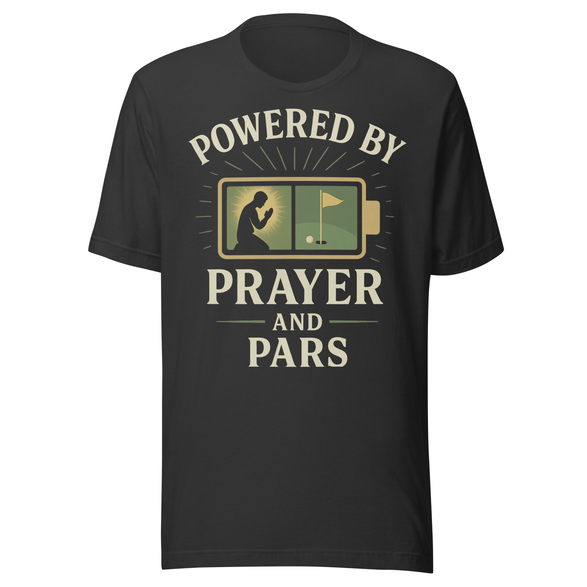 Modern faith and golf themed clothing