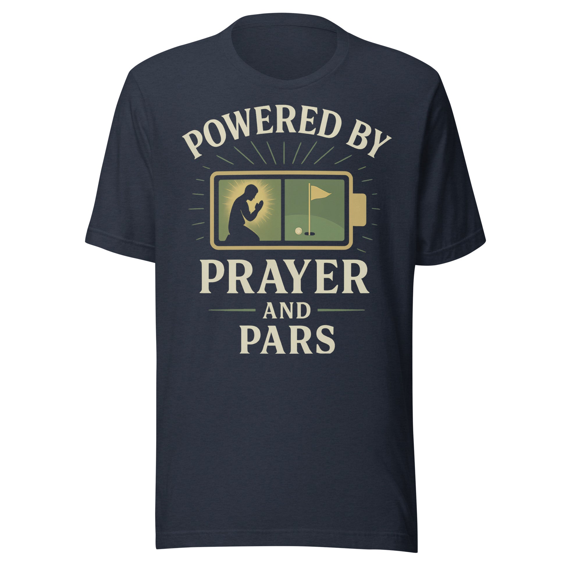 Religious and golfing lifestyle shirt