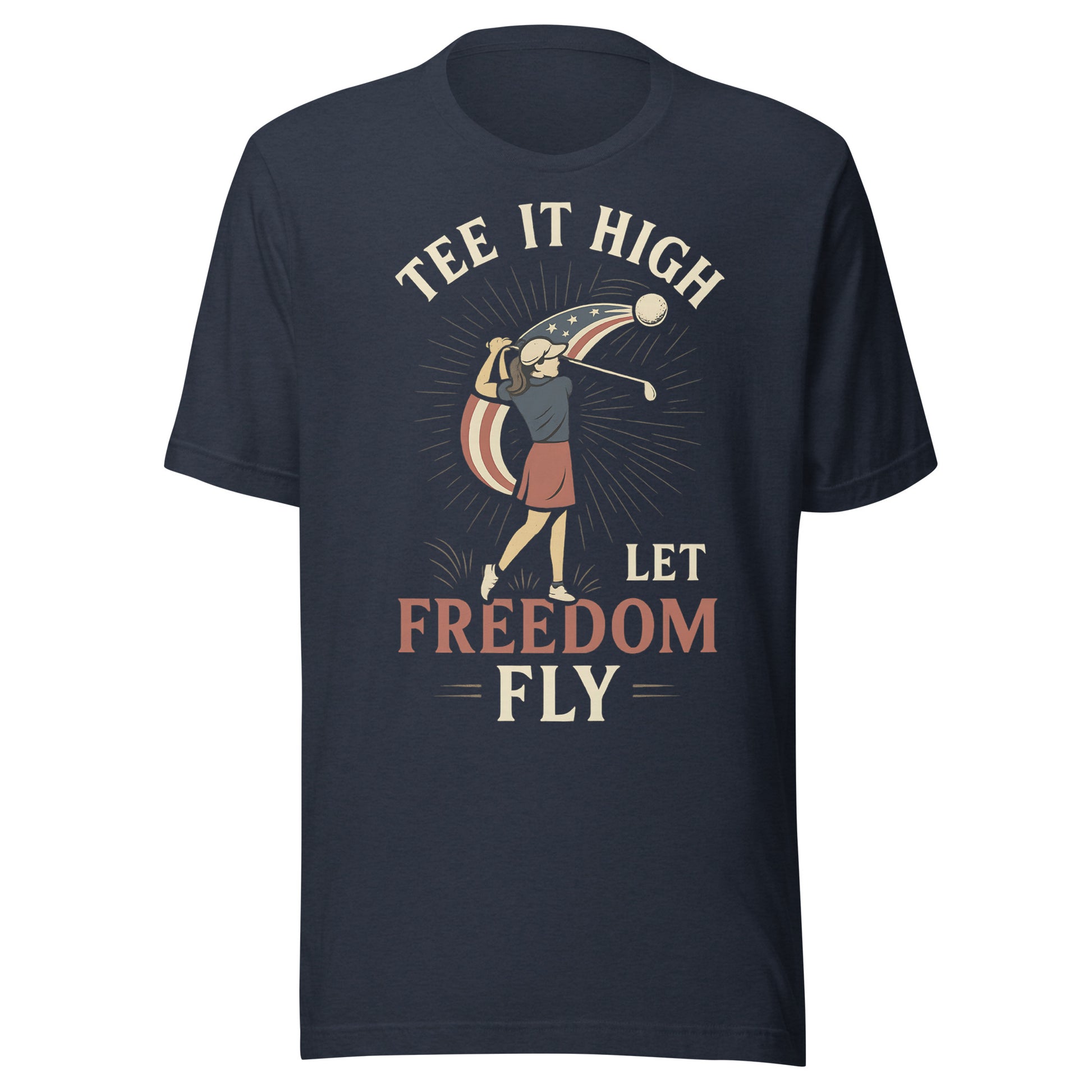 Freedom fly tee for strong women