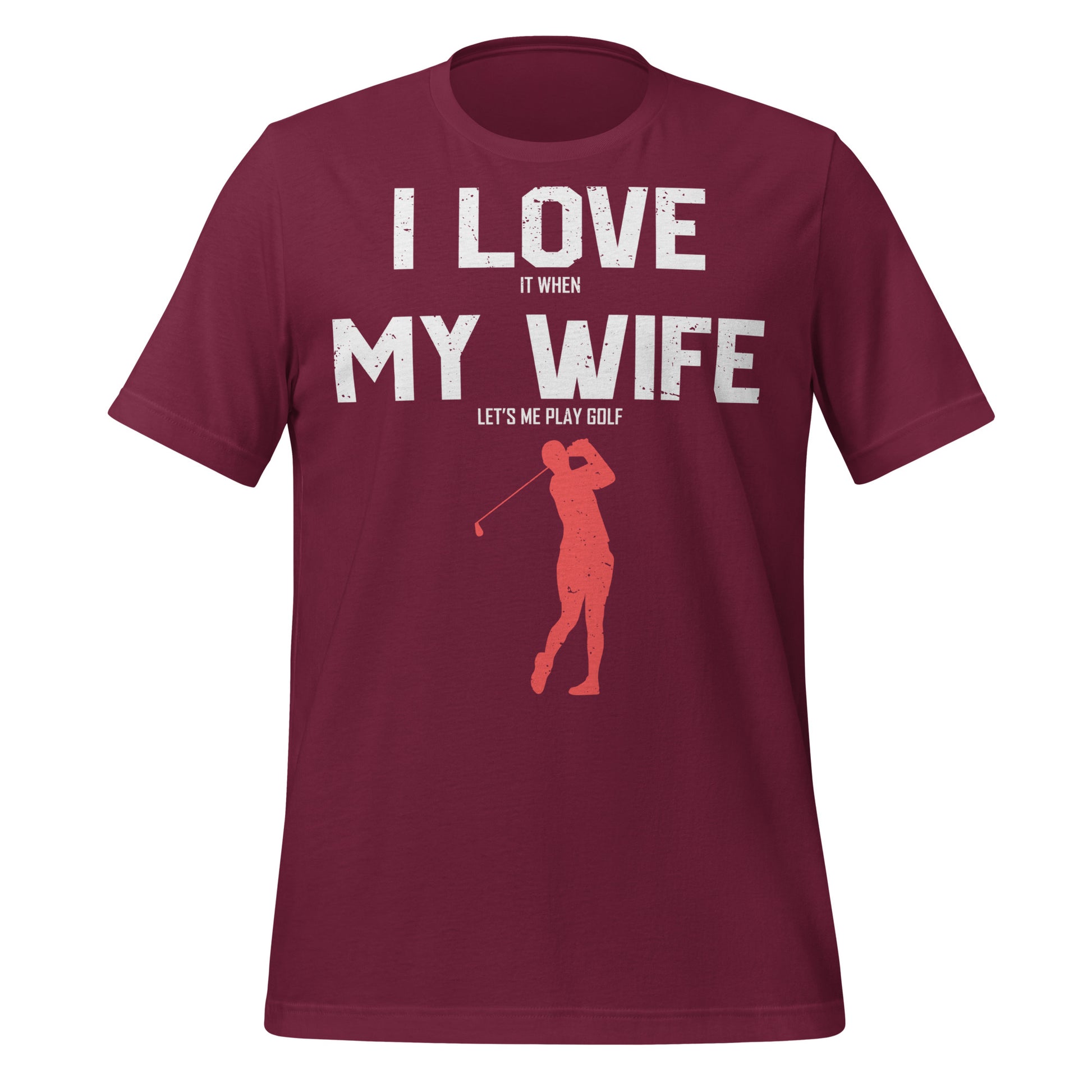 Funny gift shirt for married golfers