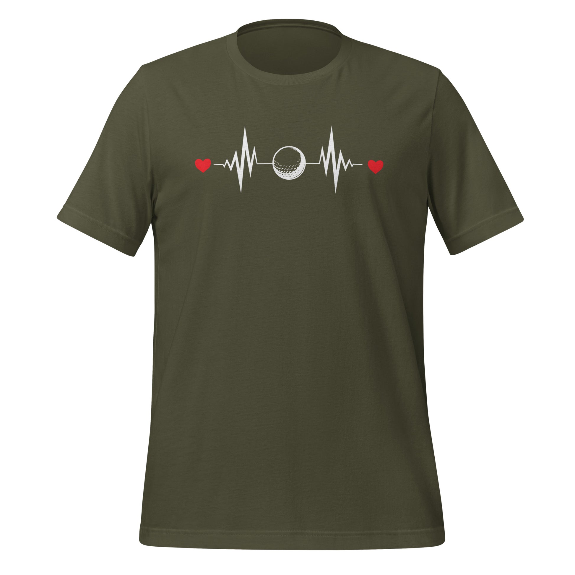 Sporty heartbeat themed apparel