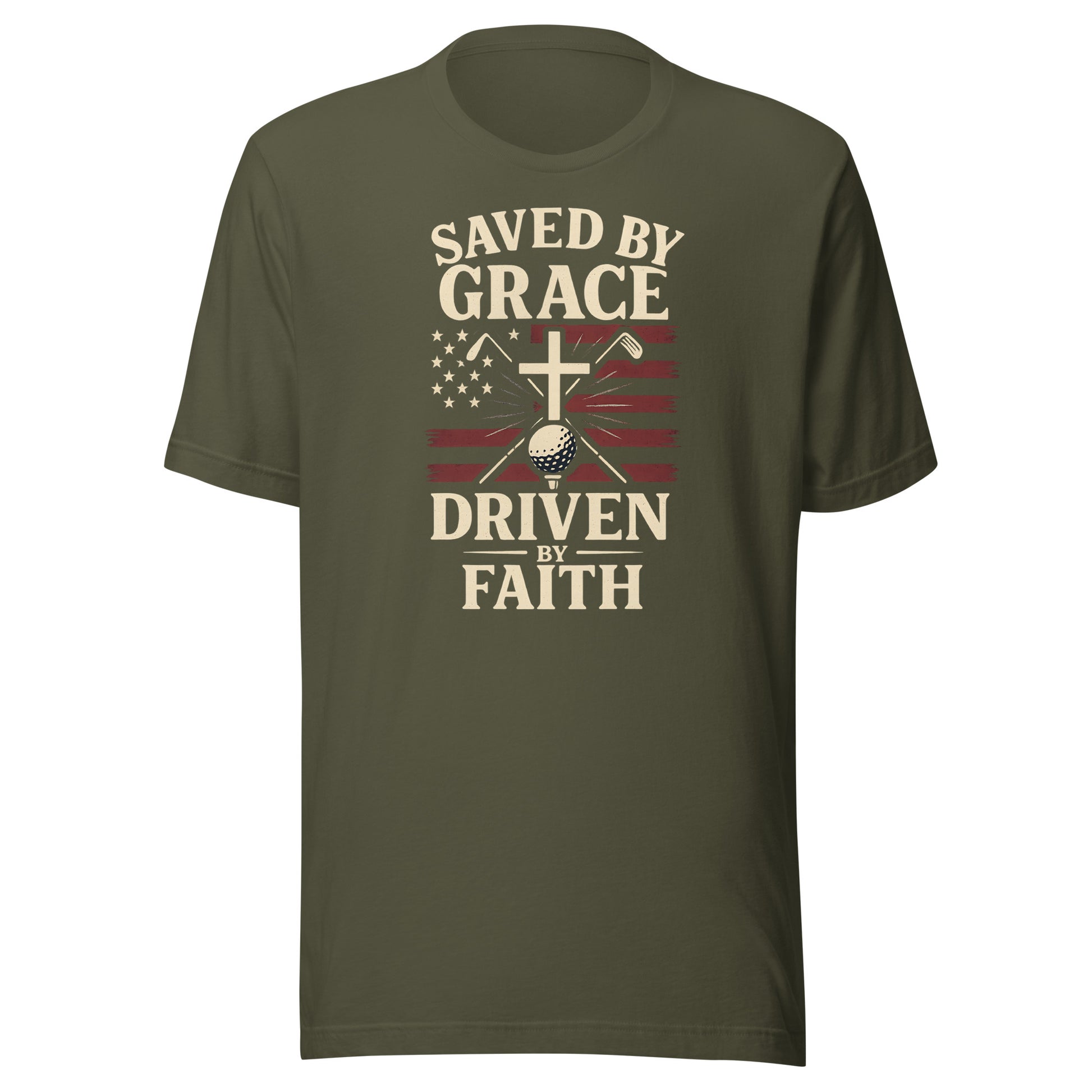 Unique gift tee for Christian golfers