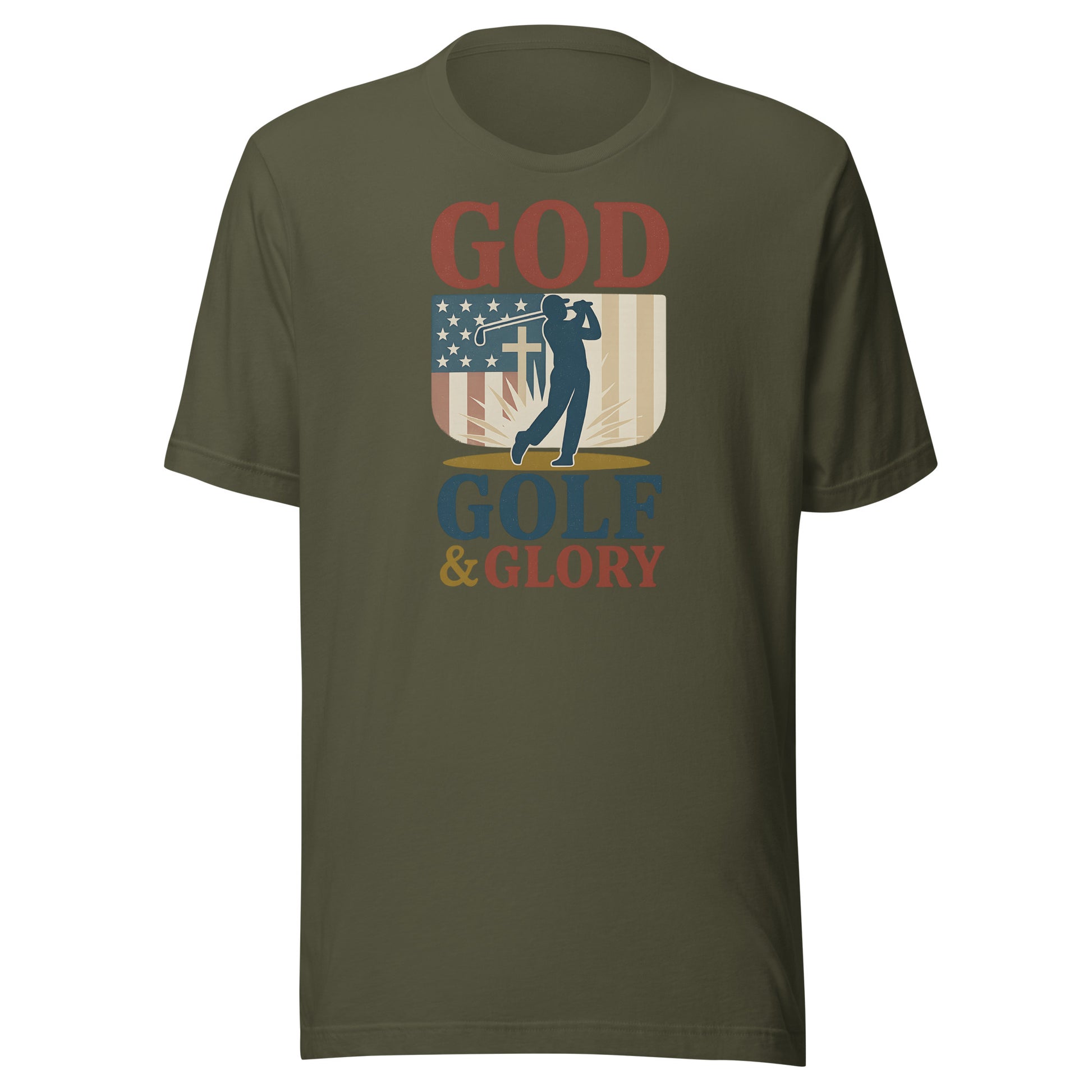soft unisex t-shirt with powerful patriotic artwork