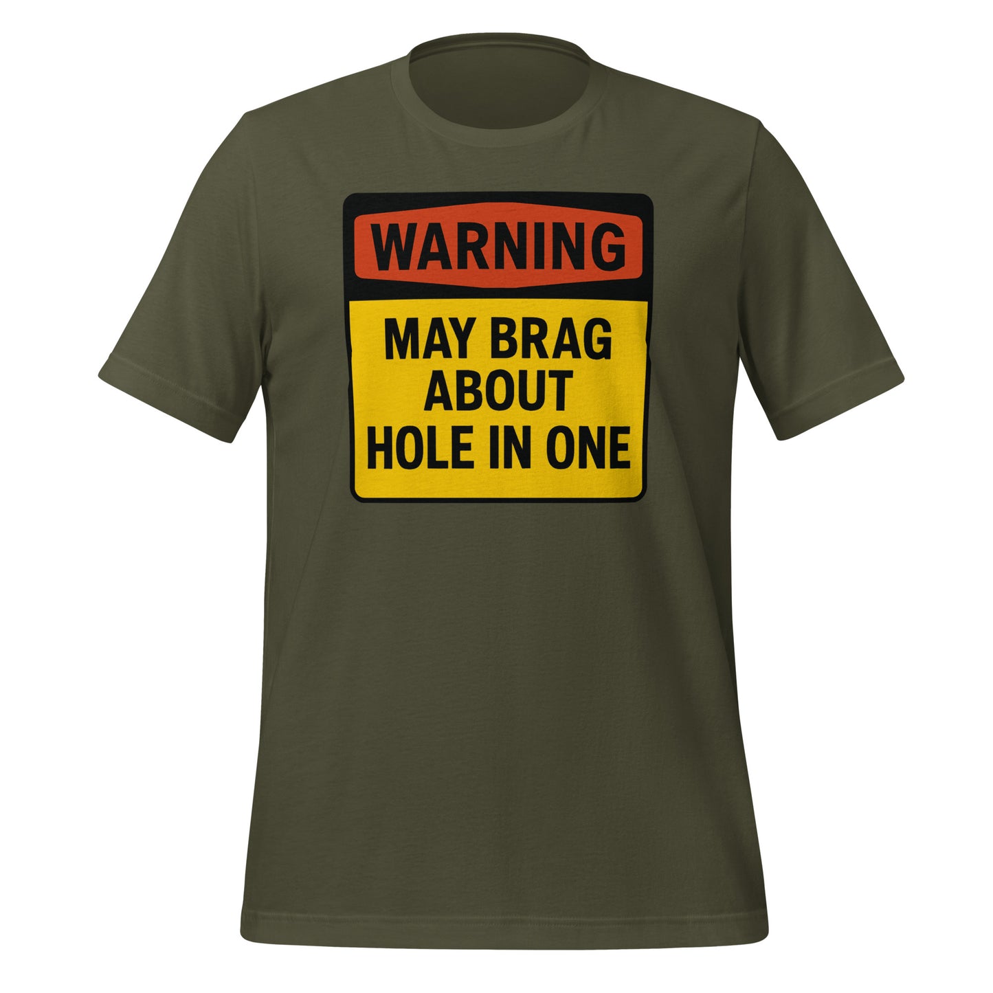 Golf milestone humor design printed on tee