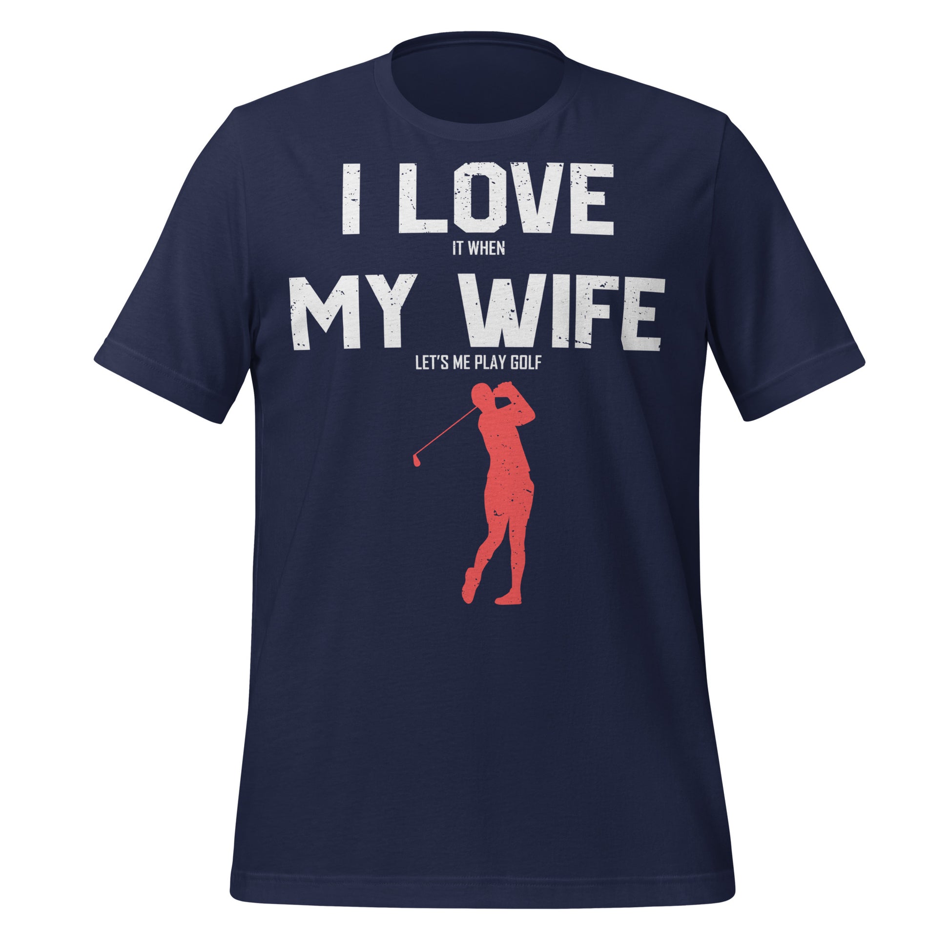 Comedic relationship golf tee design