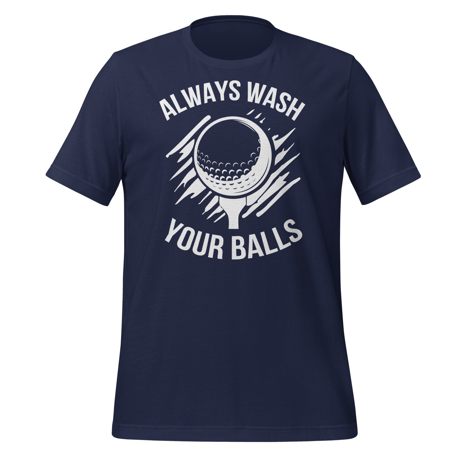 Graphic tee for golf lovers with humor