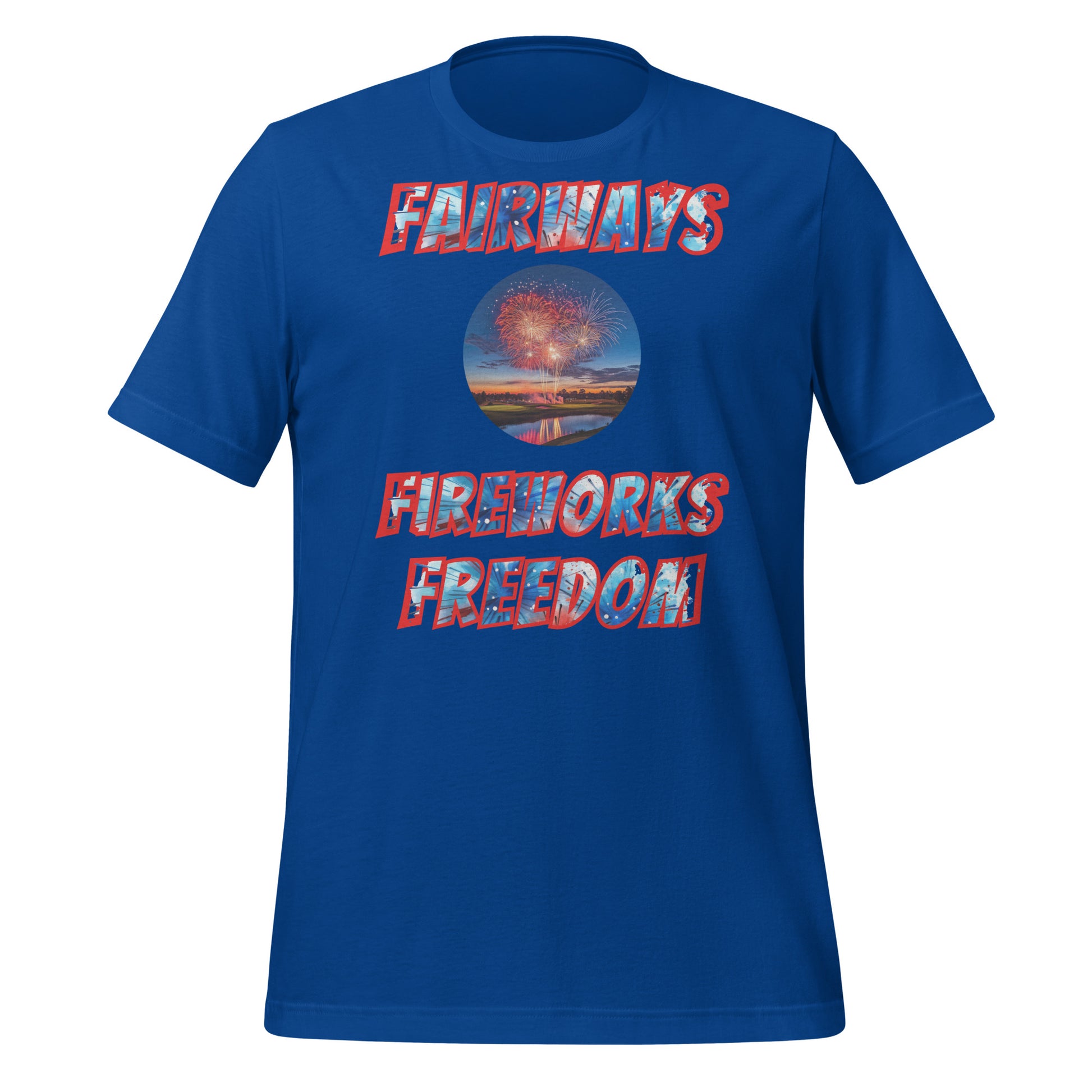 Freedom inspired summer celebration tee shirt