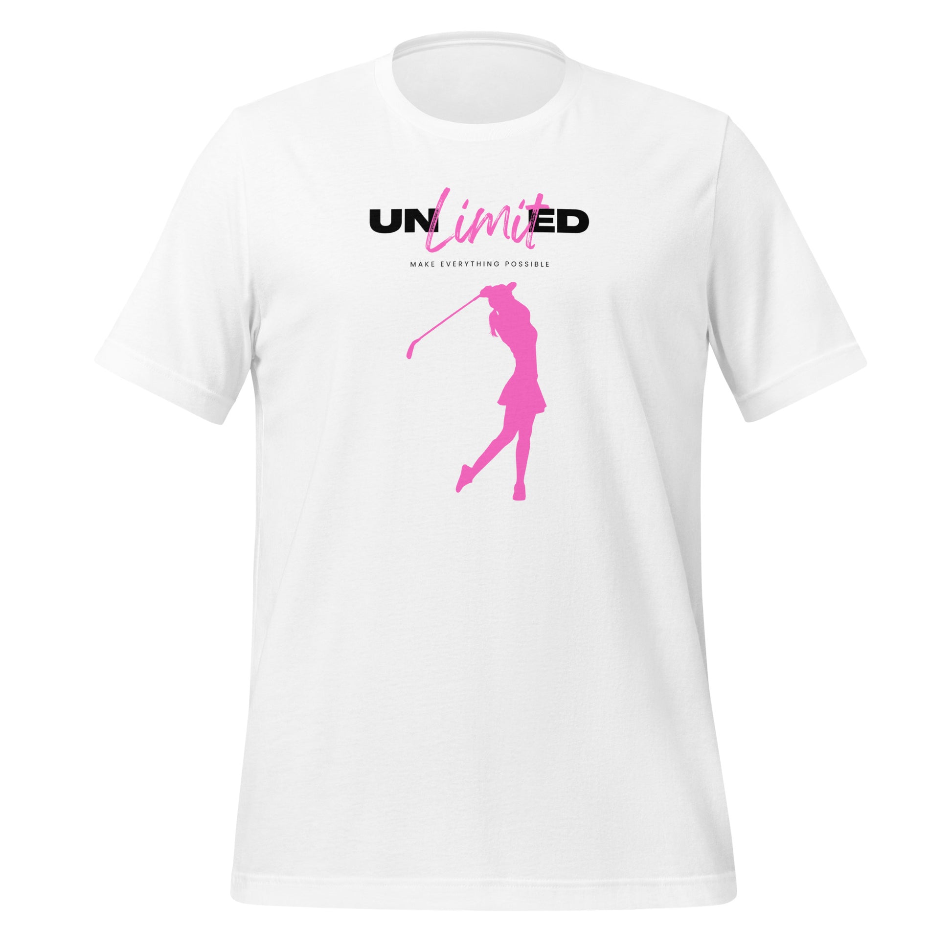 Feminine golf fashion statement shirt