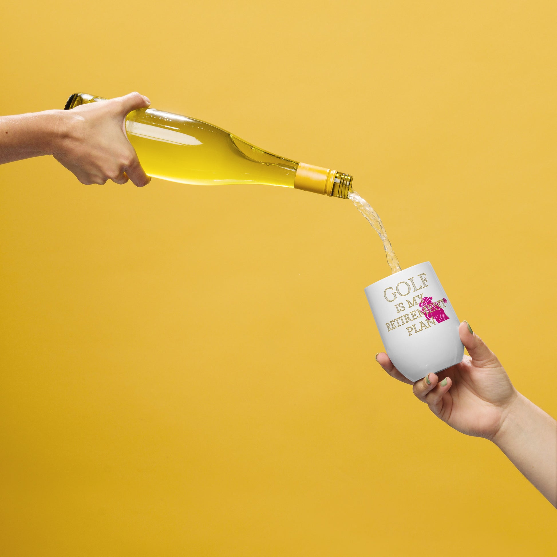 funny golf tumbler gift for her