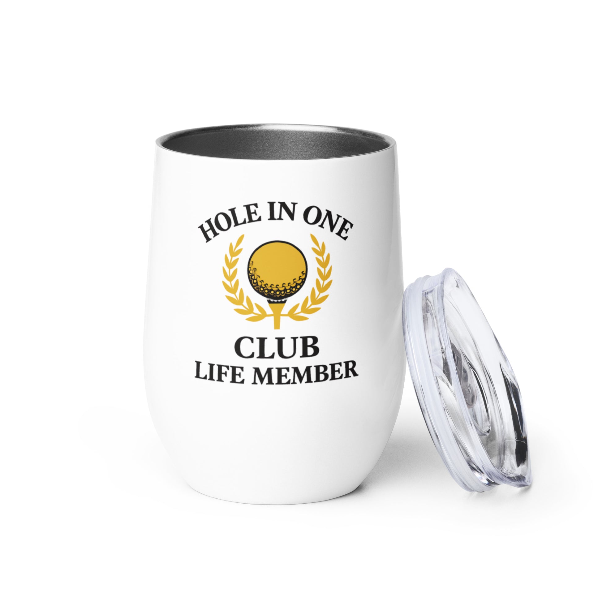 hole in one club life member tumbler