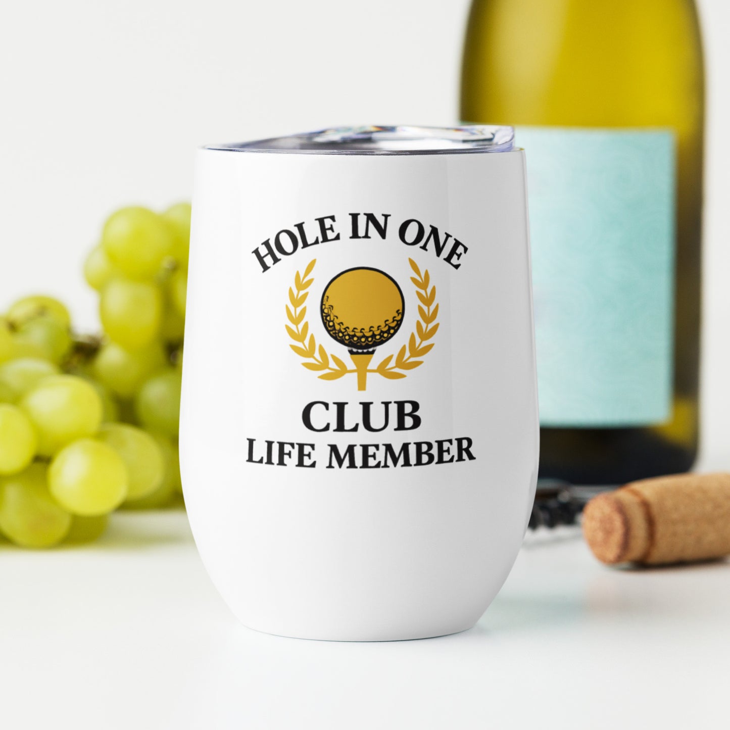 wine tumbler for golf lovers
