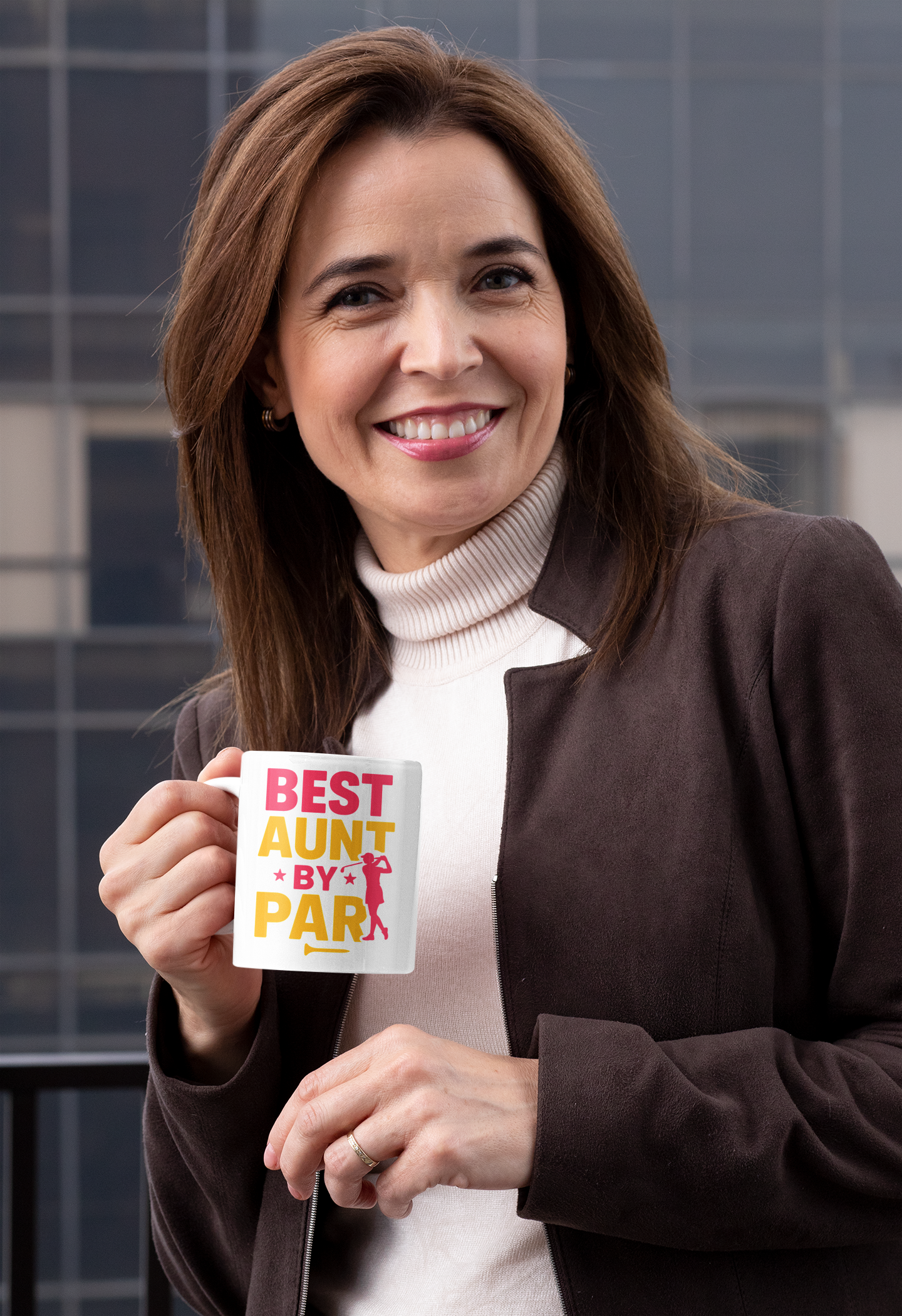 Best aunt by par 11oz ceramic mug mothers day birthday golf pun gift aunt