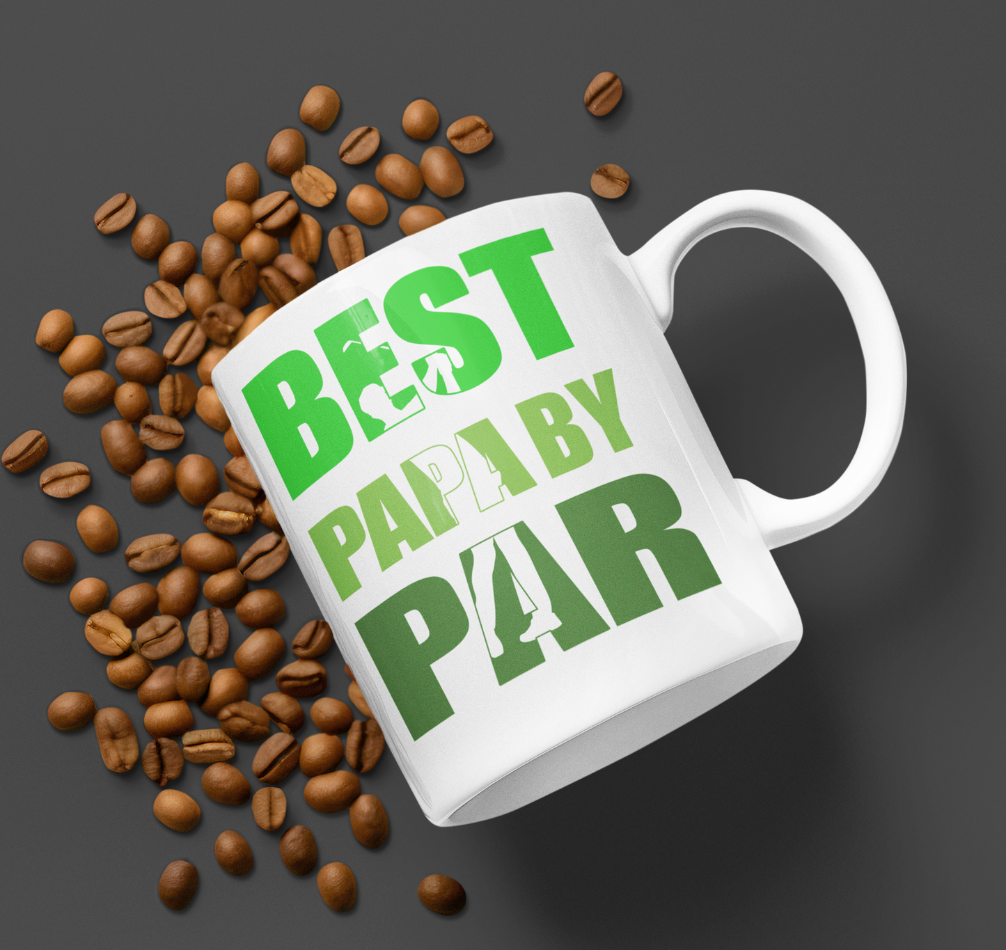 best papa by par golf mug for dads