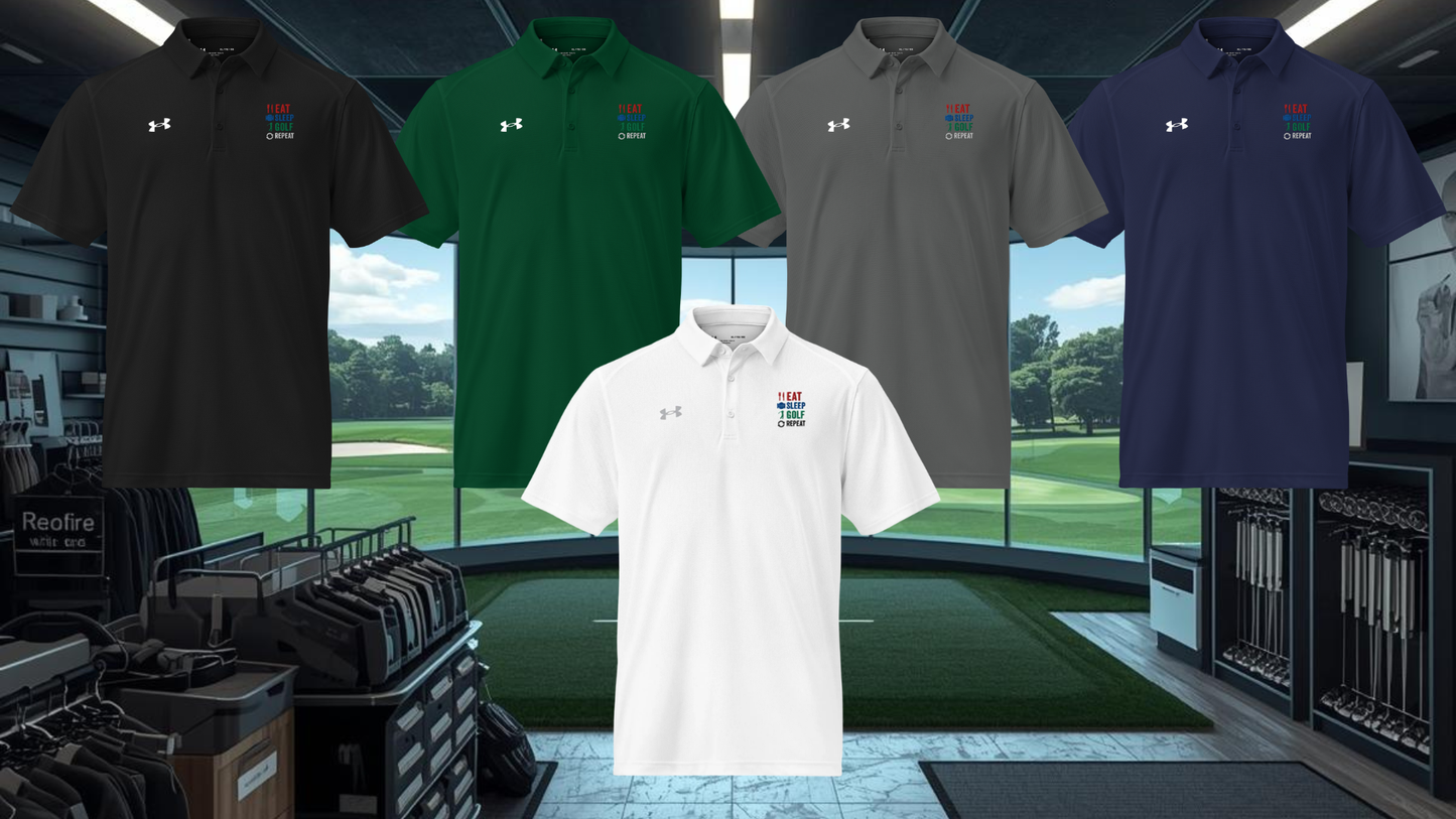 Golf Polos - Eat Sleep Golf Repeat