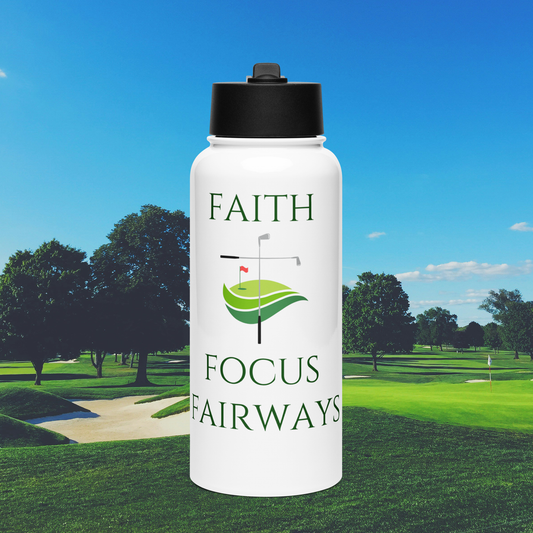 Water Bottle with Straw