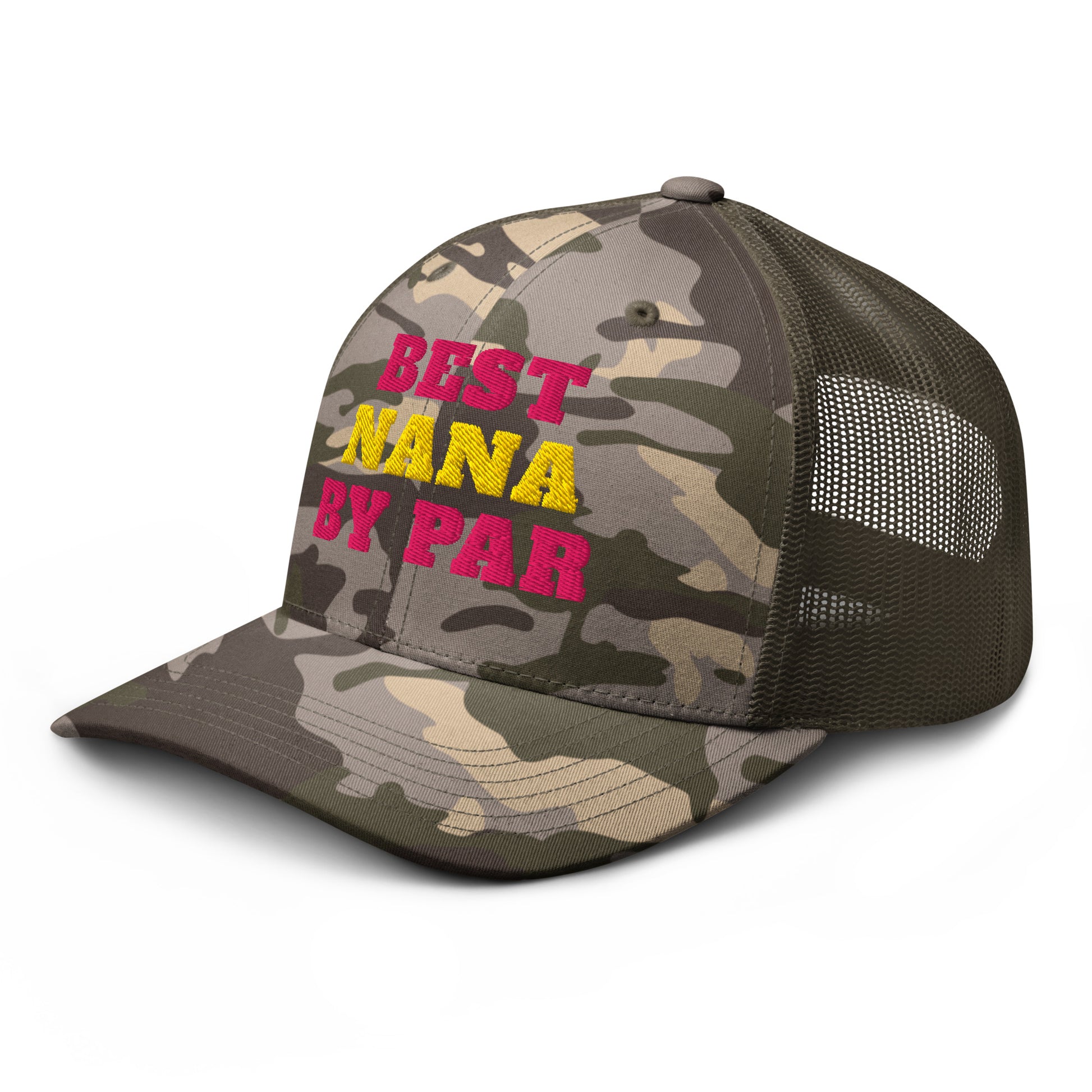 Olive trucker hat nana golf gift
