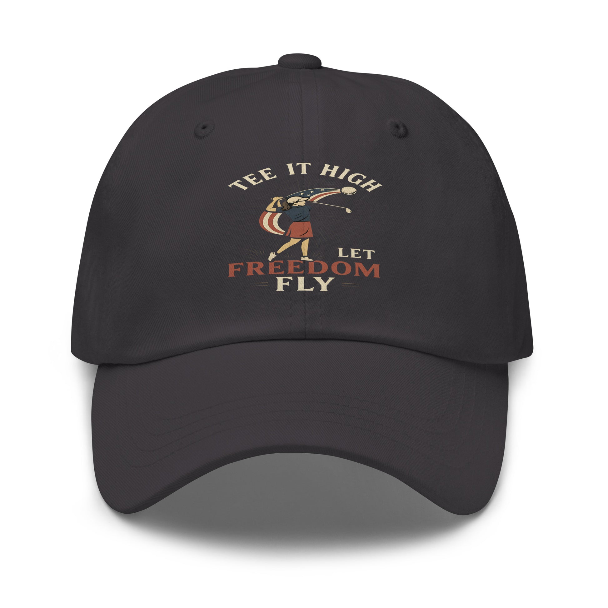 lightweight breathable cotton cap for female golfers