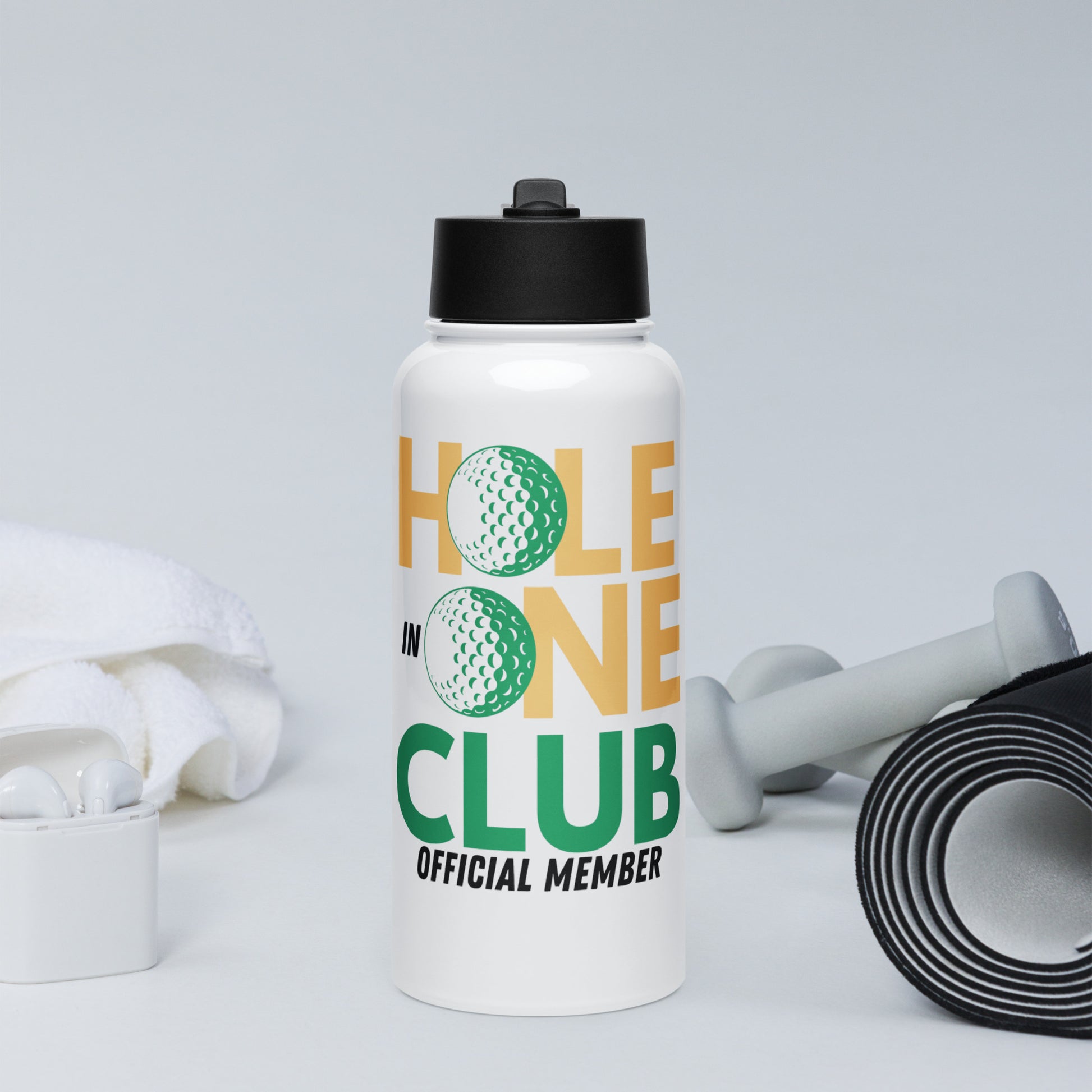 golf milestone celebration drink bottle