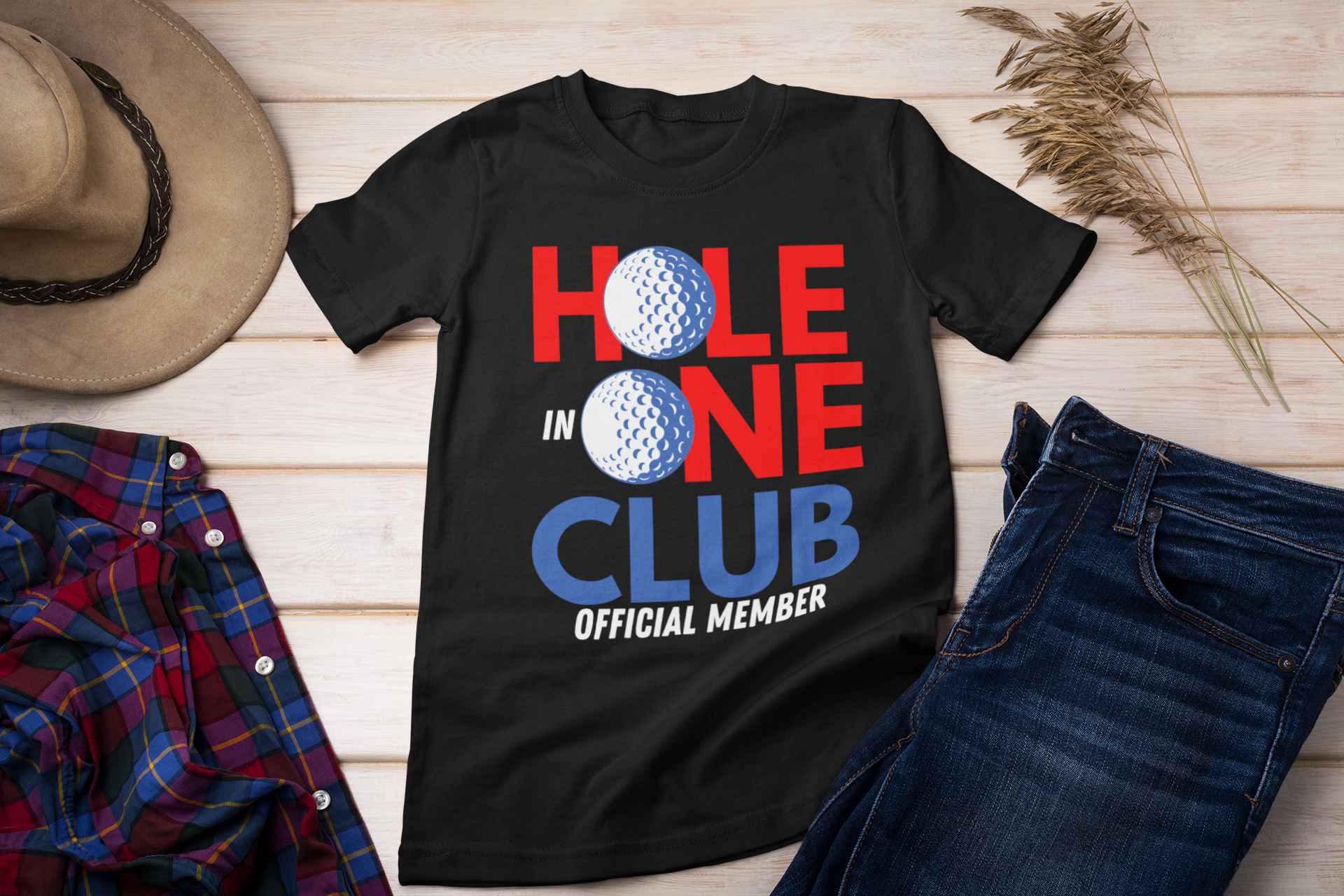Hole in One Club t-shirt design