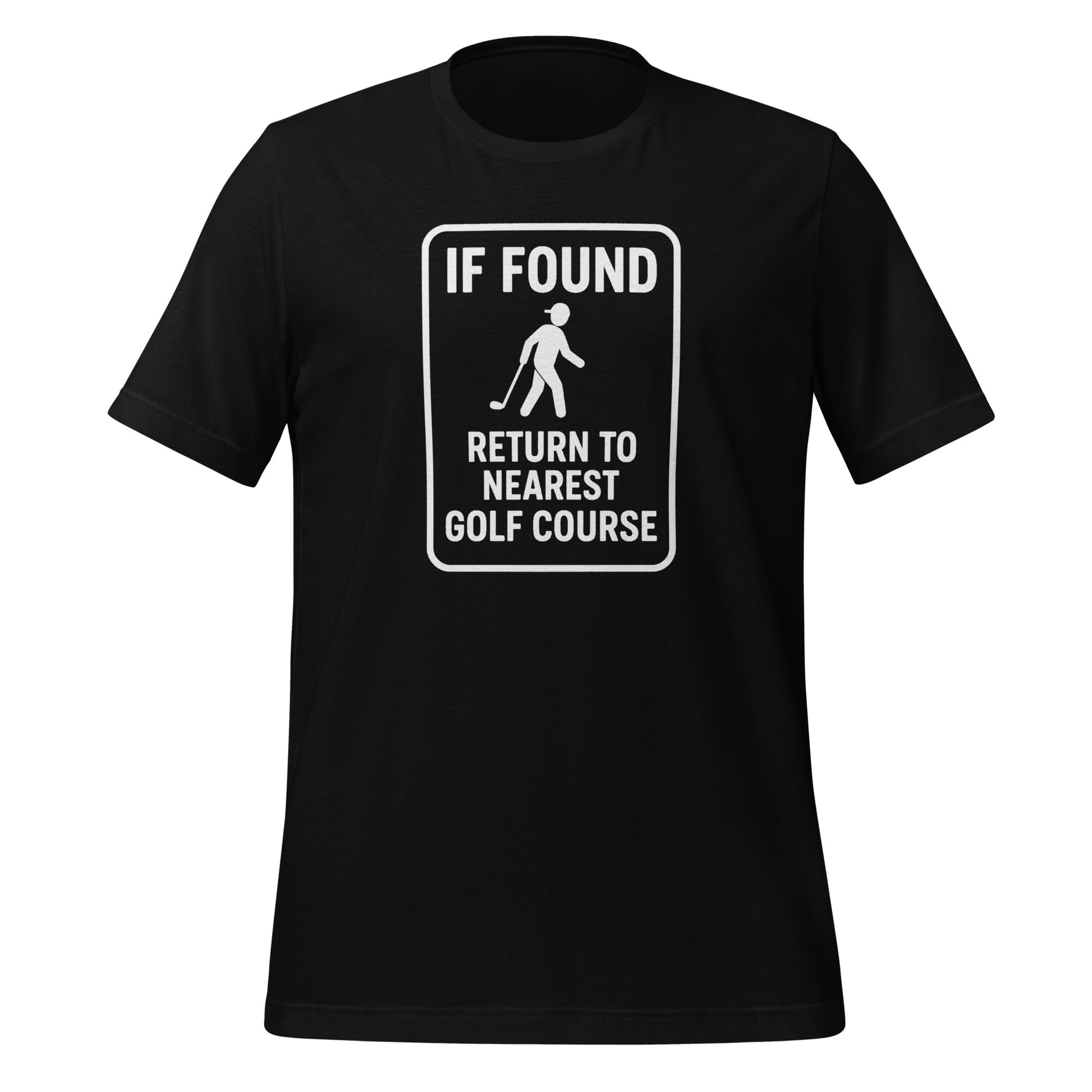 Funny golf lifestyle graphic on apparel