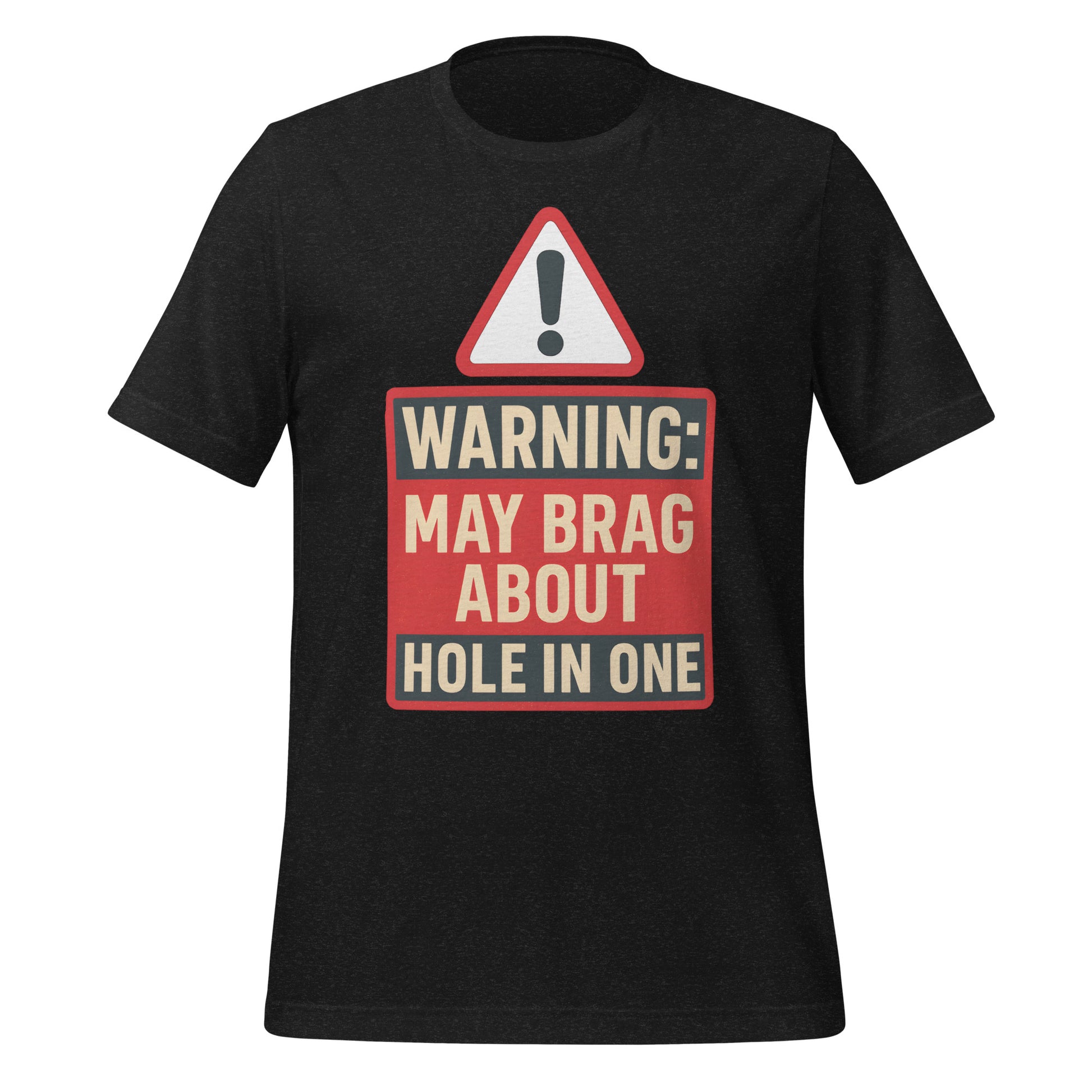 High-contrast sign-style graphic for golf lovers