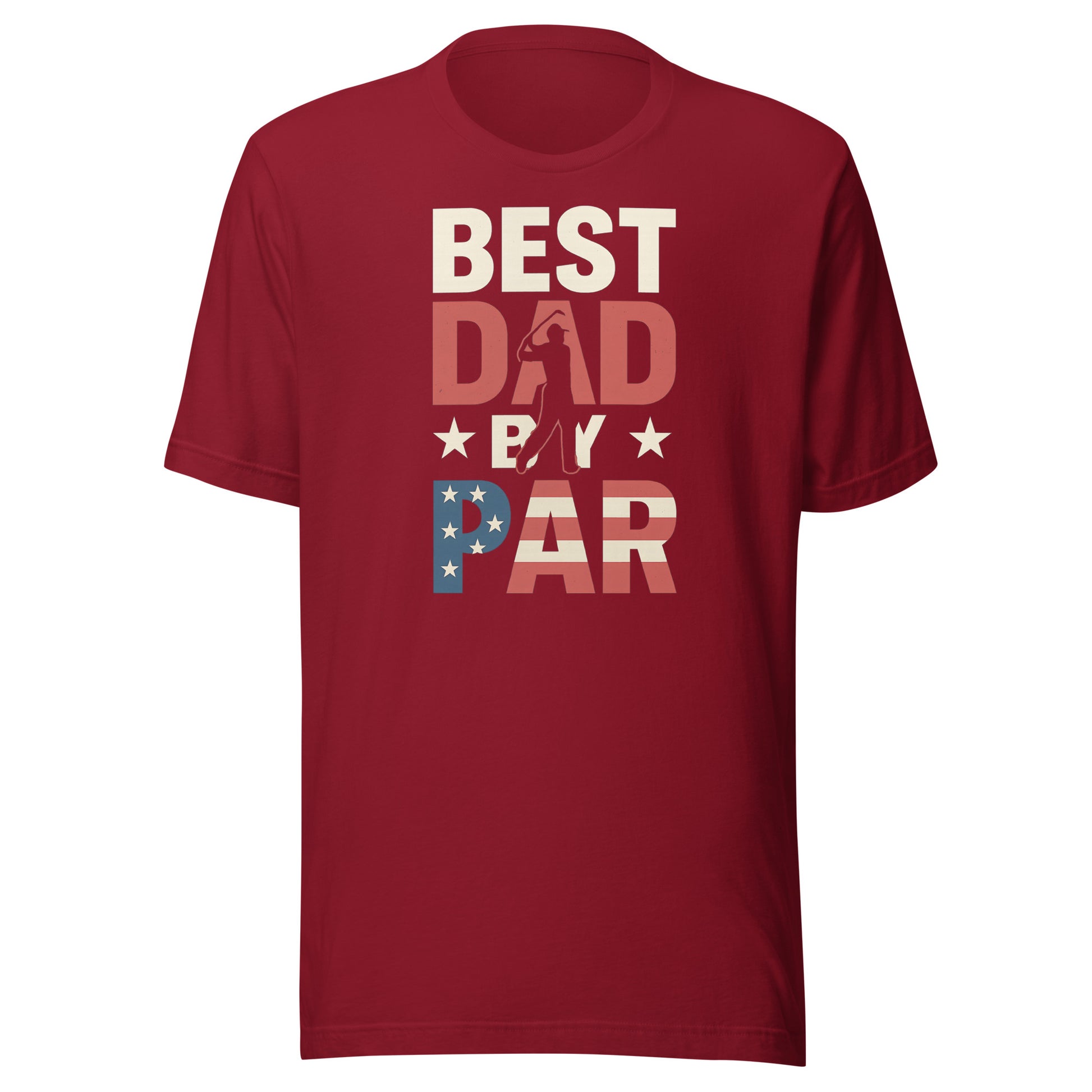 Star spangled Best Dad tee