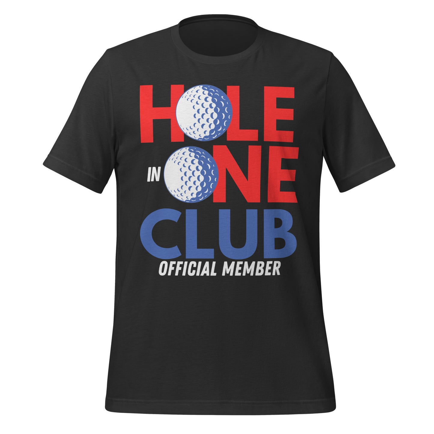 Vintage style lettering golf shirt