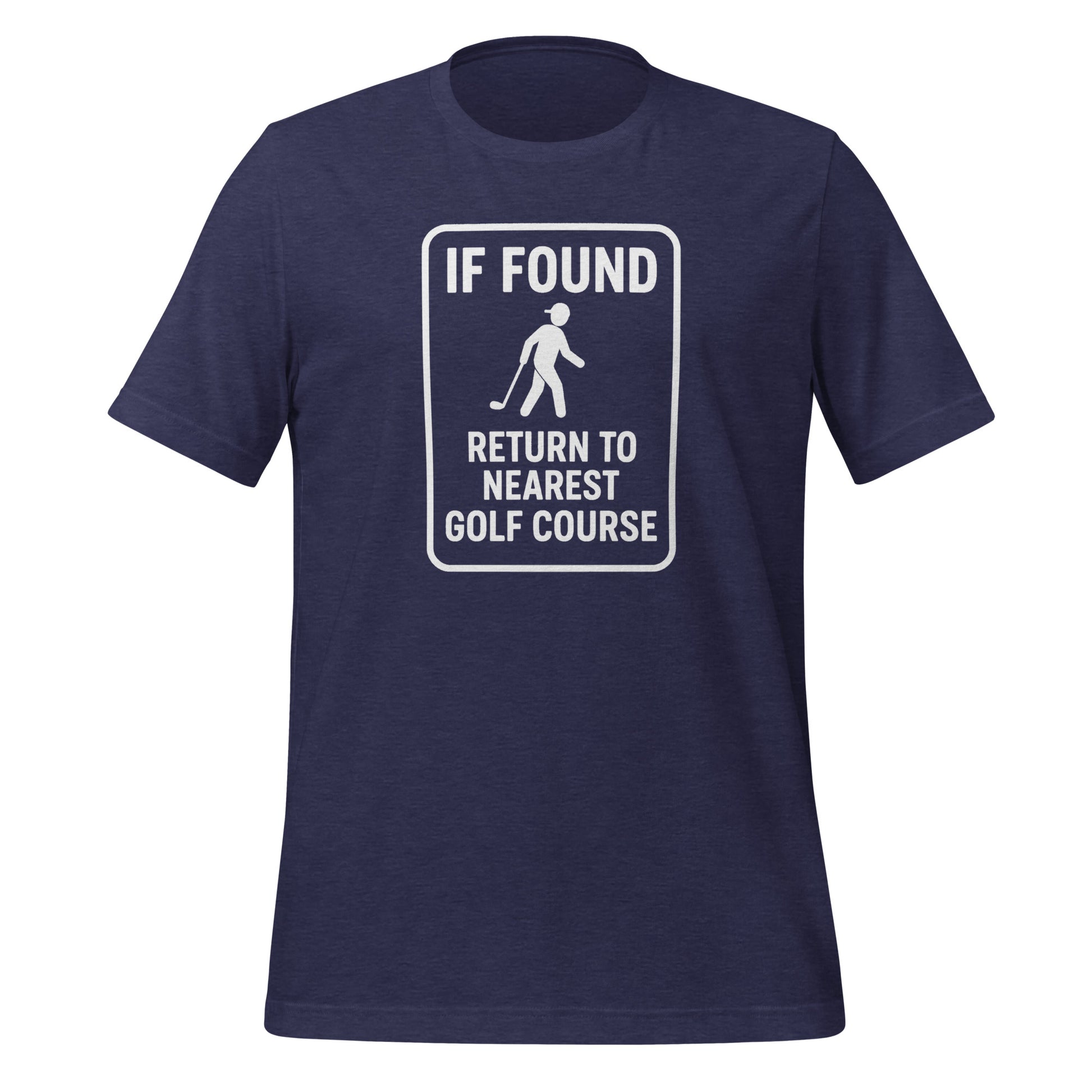 Humorous gift shirt for golf lovers