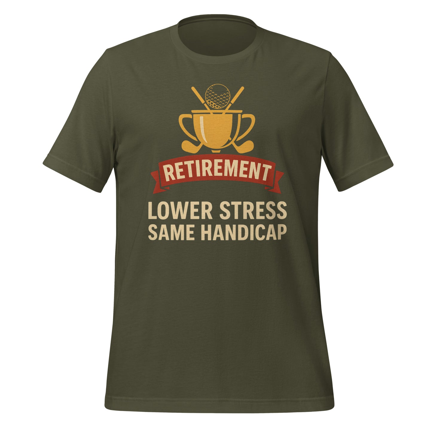 Humorous retirement apparel for gift giving