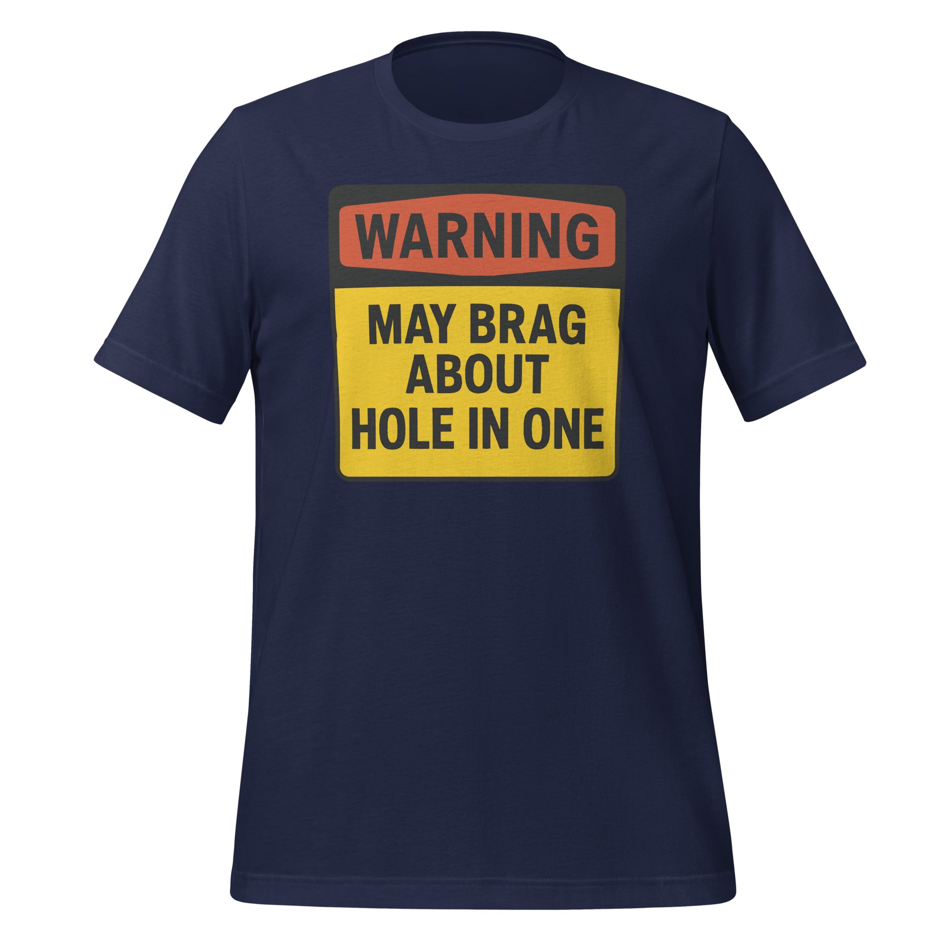 Humorous achievement shirt for golf enthusiasts
