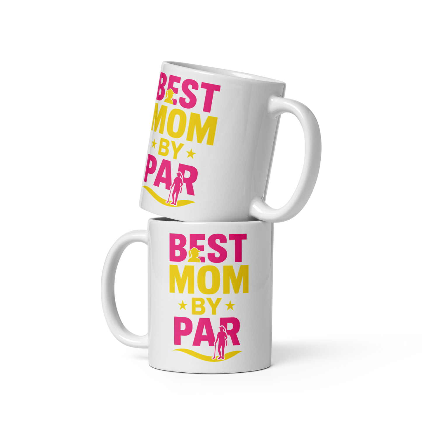 Unique women’s golf coffee cup for moms