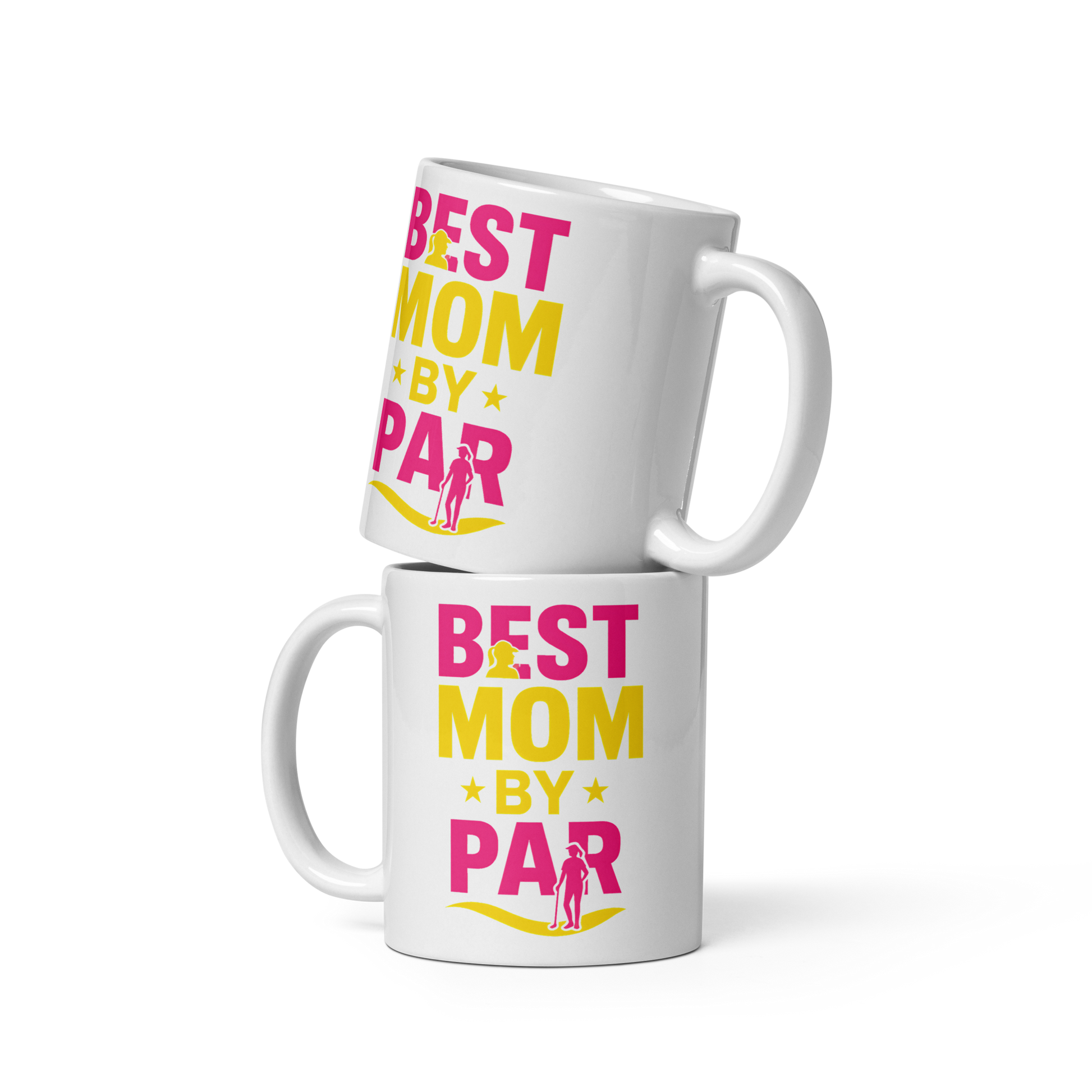 Unique women’s golf coffee cup for moms