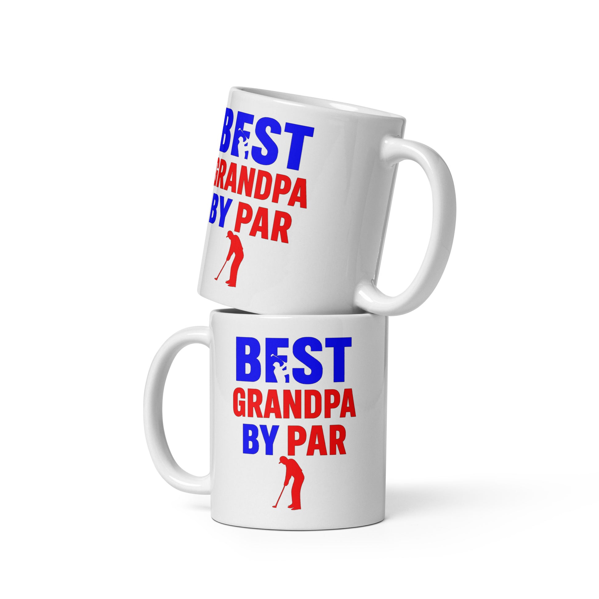 ceramic mug for grandpa golfer 11oz size